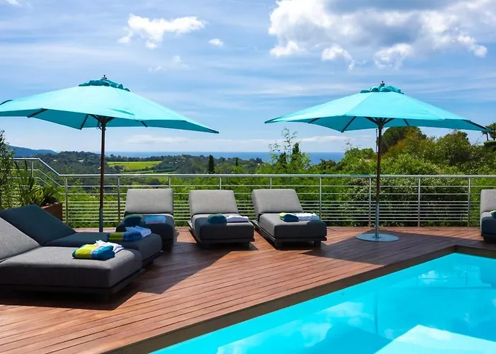 Splendide De Luxe, Vue Et Montagne La Croix-Valmer